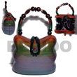 native fashion jewelry native necklace Collectible Handcarved Laminated Acacia Collectible Bags Collectible Bags