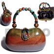 Native Collectible Handcarved Laminated Acacia Collectible Bags