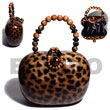 Collectible Handcarved Laminated Acacia Collectible Bags