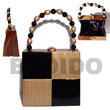 native fashion jewelry native necklace Collectible Handcarved Laminated Acacia Collectible Bags Collectible Bags