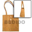 Ginit Long W/ Hammershell Button Skin Accent Bag