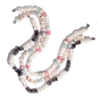 3 pcs white shell necklace