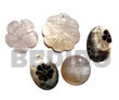 5 Pcs. Shell Pendants / 2 Pcs. Blacklip / Hammershell / 2 Pcs.