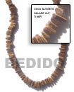 native fashion jewelry native necklace Coco Tiger Nuggets Square Coco Beads Coco Necklace