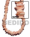 Native Pink Rose Shell Beads Shell Beads