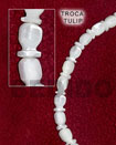 Troca Shells Graduated Tulip Shell Beads
