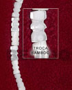 Troca Shell Bamboo Design Shell Beads