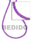 4-5mm Violet Coco Pokalet Bead