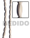 Twisted Bone Beads Horn Beads Bone Beads Necklace
