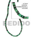 Green Hammer Shell Beads Shell Beads