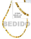 Gold Lip Beads Shells Shell Beads