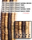 7-8mm Coco Pokalet Bleached White
