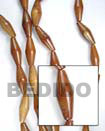 Football Bayong Wood Beads Wood Necklace