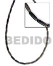 Black Horn Rice Beads Horn Beads Bone Beads