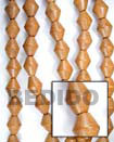 native fashion jewelry native necklace Bayong Football Wood Beads Wood Necklace Wood Beads