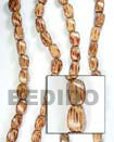 Palmwood Twist Wood Beads Wood Necklace