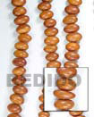 Bayong Oval Nuggets Wood Wood Beads Wood Necklace