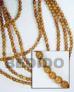 Nangka Wood Beads Wood Necklace