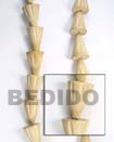 native fashion jewelry native necklace Natural White Wood Cones Wood Beads Wood Necklace Wood Beads