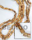 Roble Barrel Wood Beads Wood Necklace