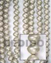 Natural White Wood Beads Wood Necklace