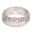 Marbled And Matte Coated High Quality Nat. Wood Bangle / Wood T