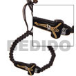 Native Macramie Wooden Cross Bracelet Wooden Bracelets