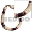 7-8mm Coco Pklt. Bleached W/ Wood Tube & Hammershell
