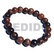 Hard Wood Beads Bracelets Native Round Camagong Tiger