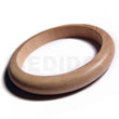 Native Plain Raw Natural Wooden Bangle Casing Only