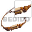 Native Bamboo & Wood Beads Wooden Bracelets