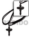 Carved Carabao Horn Twisted Surfer Necklace