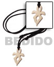40mm Celtic Carabao White Surfer Necklace