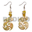 Native Dangling Celtic MOP W/ Shell Earrings Shell Earrings