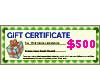 Gift Certificates Vouchers