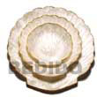 Native Capiz Noble Scallop Plate Gifts Decorative Item Philippine Gifts Decorative Item