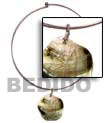 Nickel Free Silver Hoop Choker Hoops Necklace