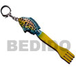 Fish On Fork Hand Keychain