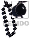 native fashion jewelry native necklace Black Kukui Nuts ( Kukui Nuts Kukui Nuts