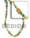 native fashion jewelry native necklace 2 Liner Necklaces Natural Combination Necklace Natural Combination Necklace