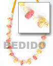 Native Coco Flower Necklaces Natural Combination Necklace Natural Combination Necklace