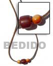 Leather Thong Shell Necklace Leather Necklace with Pendant