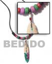 native fashion jewelry native necklace Cord Coco Necklace Natural Combination Necklace Natural Combination Necklace