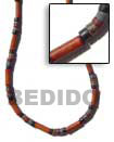 Native Bamboo Tube Necklace Natural Combination Necklace Natural Combination Necklace
