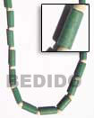 Native Green Wood Tube Necklace Natural Combination Necklace Natural Combination Necklace