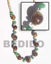 Buri Beads Necklace Seeds Necklace