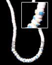 Graduated White Shell Necklace Shell Jewelry Necklace