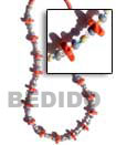 Coco Flower Necklace Pastel Wood Beads Necklace