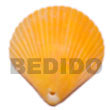Native Piktin Clam Dyed In Shell Pendant Shell Pendant