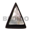 Native Hammershell Triangle W/ Thick Shell Pendant Shell Pendant